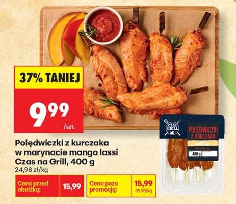 Polędwiczki z kurczaka w marynacie mango lassi Czas na Grill 400 g