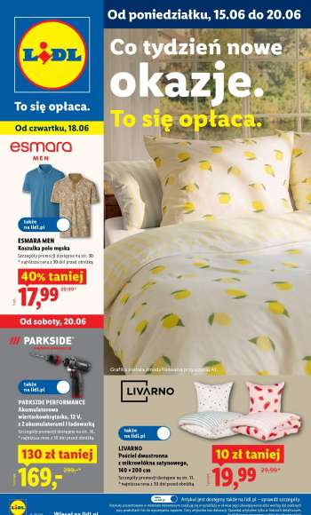 Gazetka Lidl - 15.06.2026 - 20.06.2026.