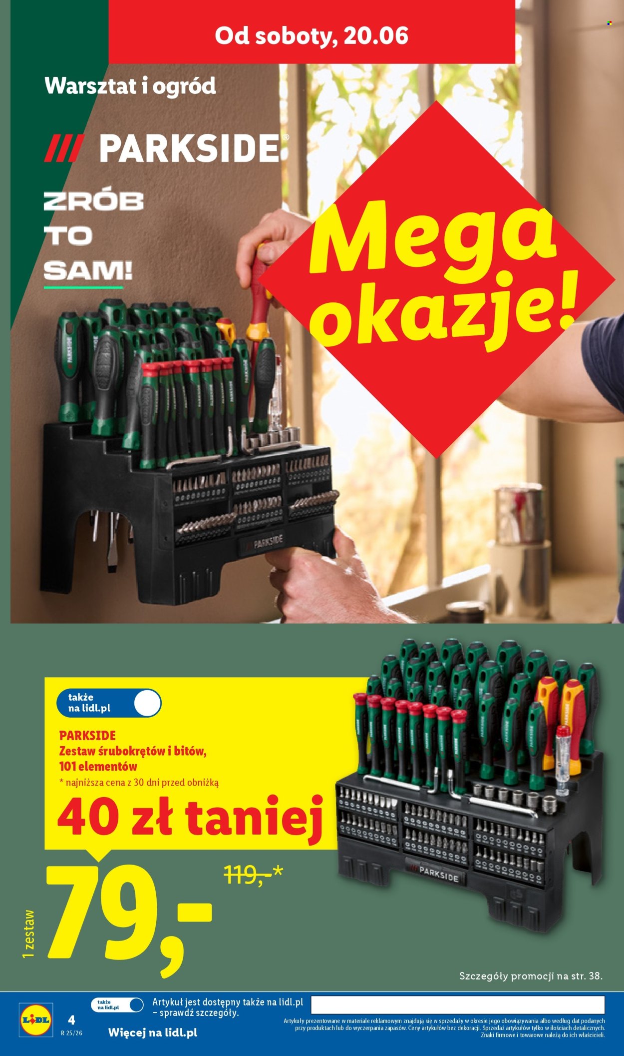 Leták Lidl - 15.6.2026 - 20.6.2026. Strana 4