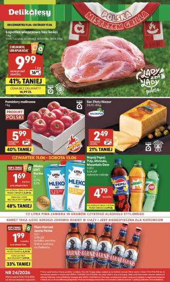 Gazetka Delikatesy Centrum - 11.06.2026 - 17.06.2026.