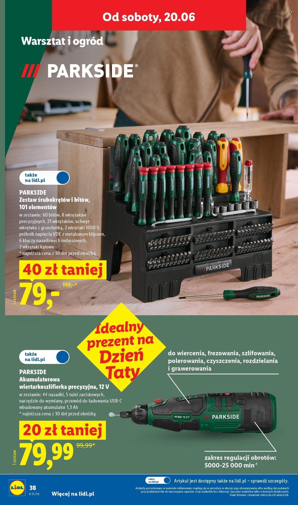 Leták Lidl - 15.6.2026 - 20.6.2026. Strana 44
