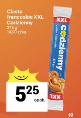 Ciasto francuskie XXL Codzienny