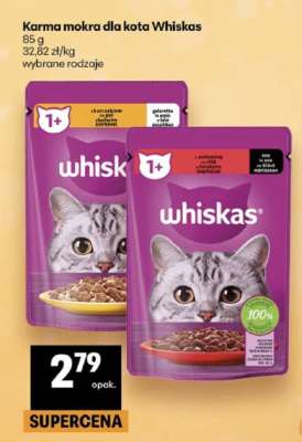 Karma mokra dla kota Whiskas