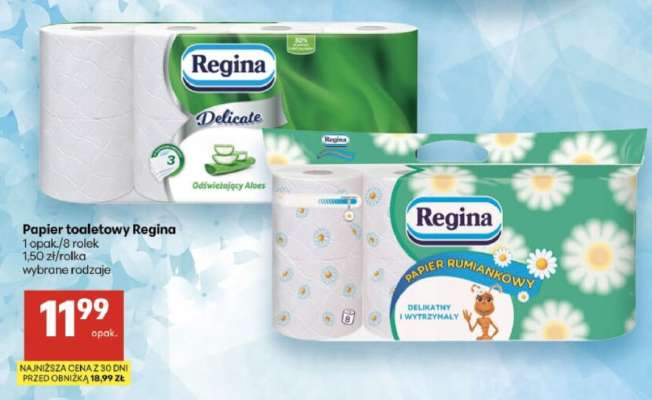 Papier toaletowy Regina