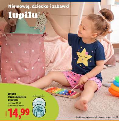 LUPILU Piżama dziecięca z bawełny