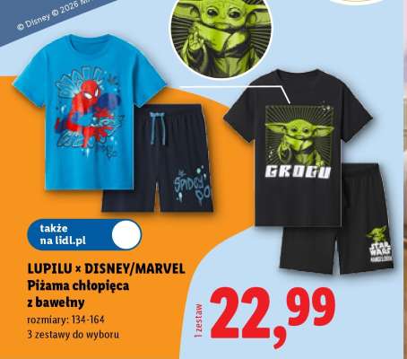 LUPILU x DISNEY/MARVEL Chłopięca Piżama