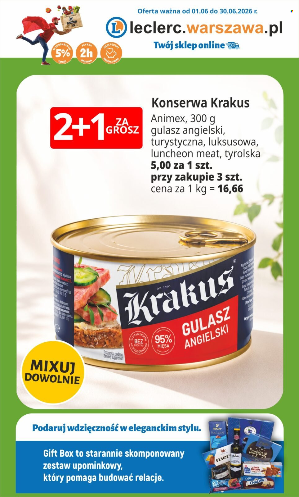 Gazetka E.Leclerc - 1.06.2026 - 30.06.2026. Strona 1