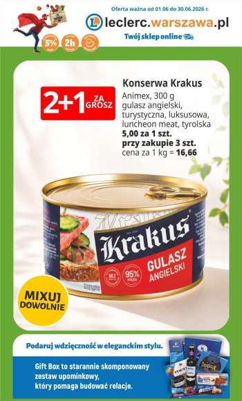 Gazetka E.Leclerc - 1.06.2026 - 30.06.2026.
