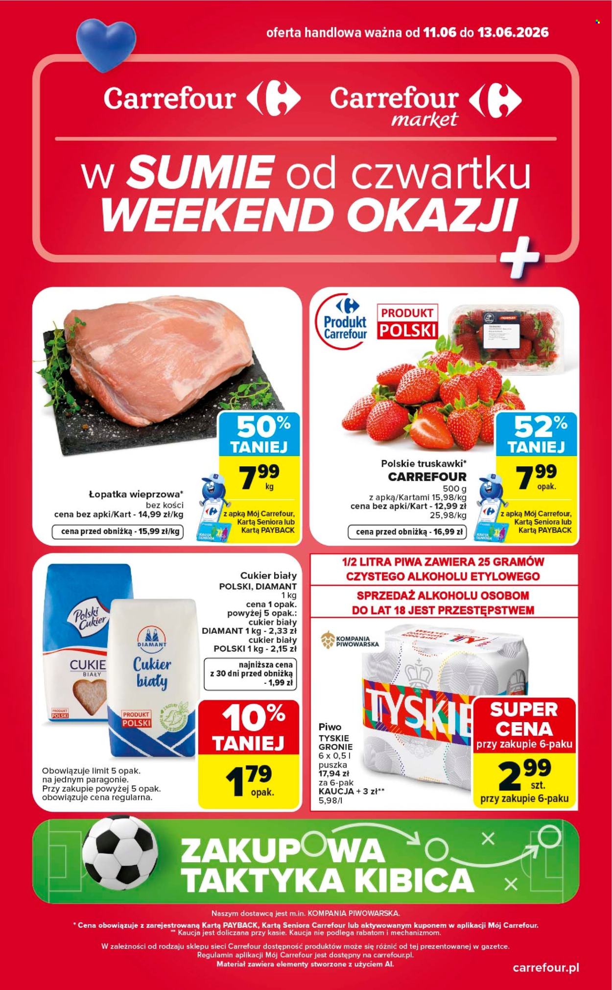 Leták Carrefour - 11.6.2026 - 13.6.2026. Strana 1