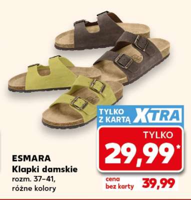 ESMARA Klapki damskie