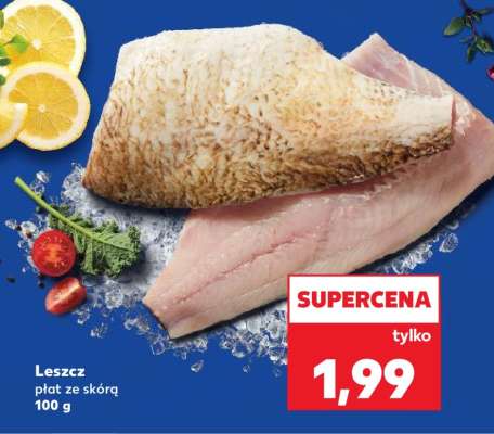 Leszcz płat ze skórą 100 g