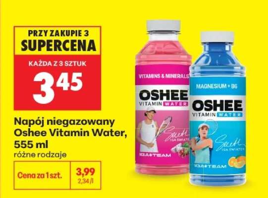 Napój niegazowany Oshee Vitamin Water, 555 ml