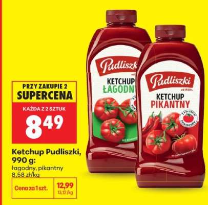 Ketchup Pudliszki, 990 g