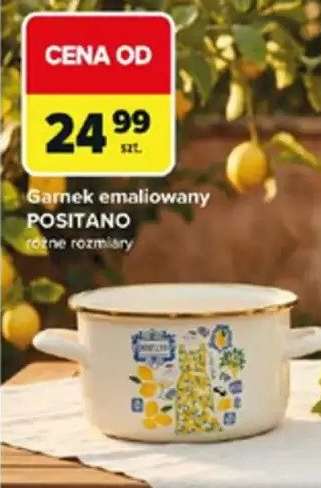 Garnek emaliowany POSITANO