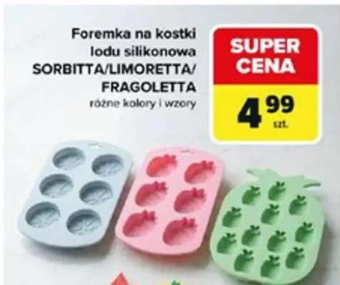 Foremka na kostki lodu silikonowa