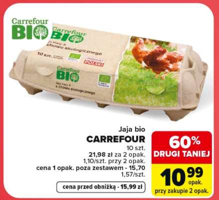 Jaja bio Carrefour