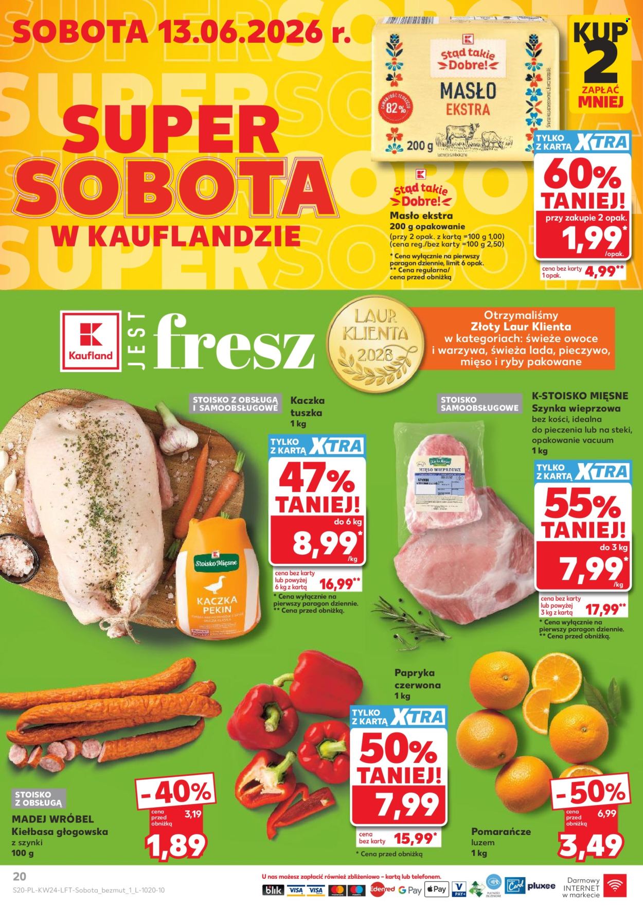 Leták Kaufland - 11.6.2026 - 17.6.2026. Strana 20
