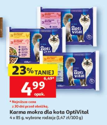Karma mokra dla kota OptiVital