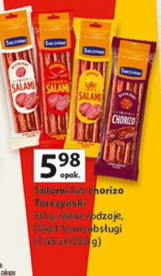 Salami lub chorizo