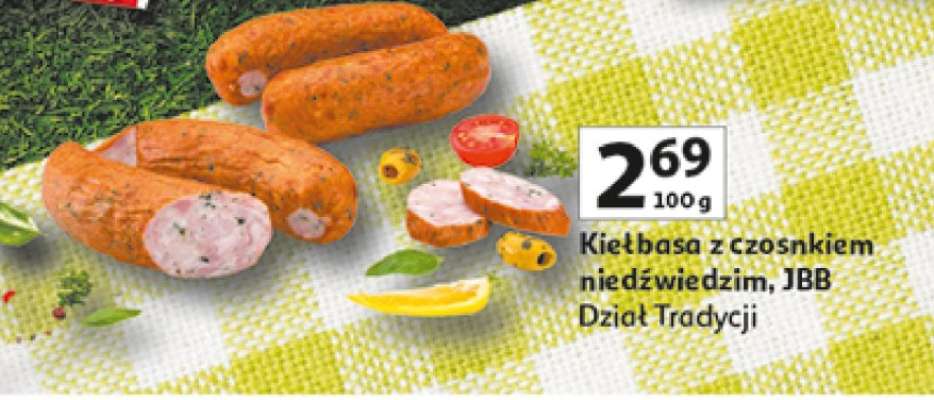 Kiełbasa z czosnkiem niedźwiedzim, JBB