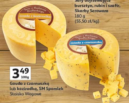 Gouda z czarnuszką lub kozieradką, SM Spomlek