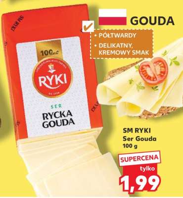 SM RYKI Ser Gouda 100 g