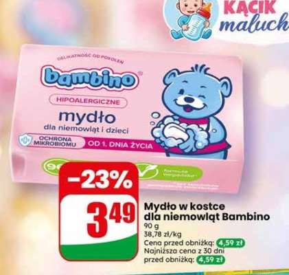 Mydło w kostce dla niemowląt Bambino