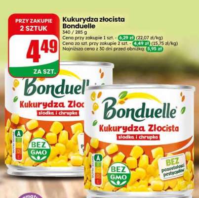 Kukurydza złocista Bonduelle