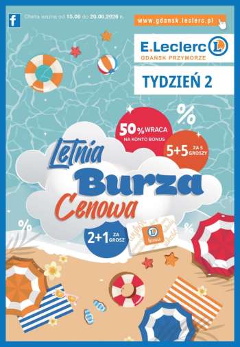 Gazetka E.Leclerc - 15.06.2026 - 20.06.2026.