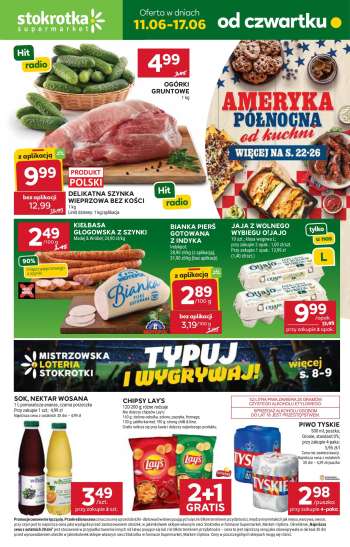 Gazetka Stokrotka Supermarket - 11.06.2026 - 17.06.2026.