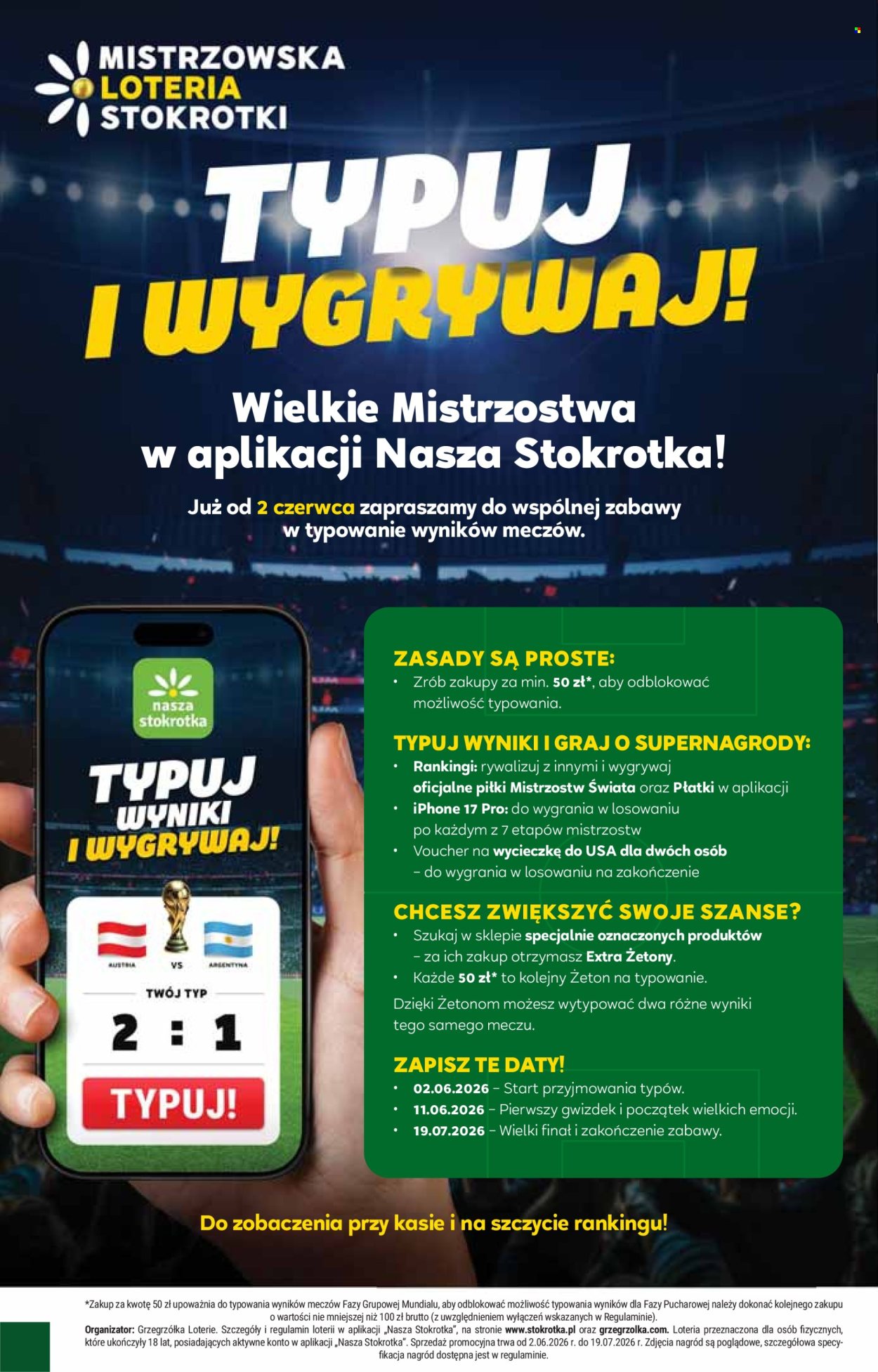 Leták Stokrotka Supermarket - 11.6.2026 - 17.6.2026. Strana 6