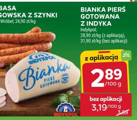 Bianka pierś gotowana z indyka