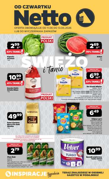 Gazetka Netto - 11.06.2026 - 13.06.2026.