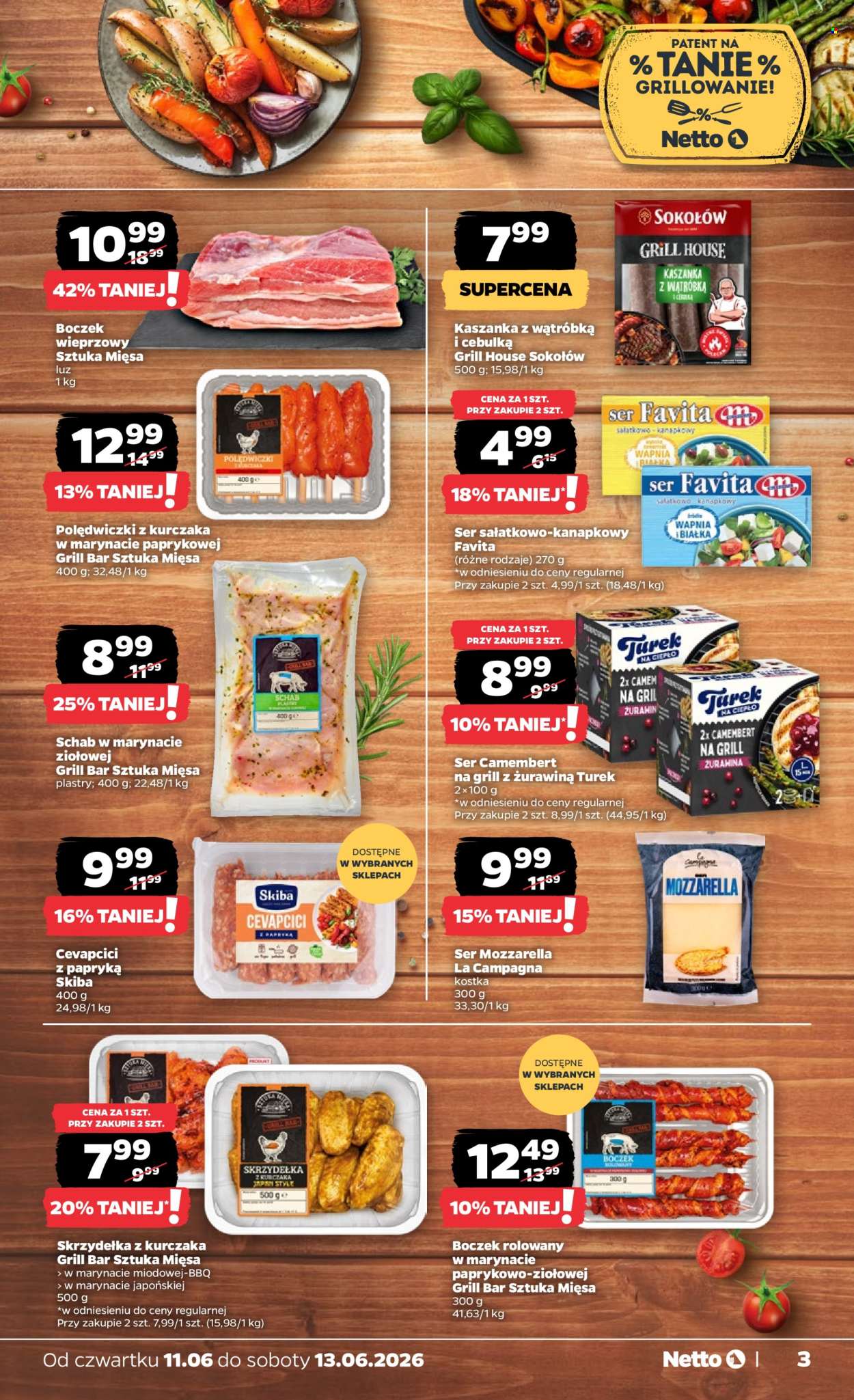 Gazetka Netto - 11.06.2026 - 13.06.2026. Strona 3
