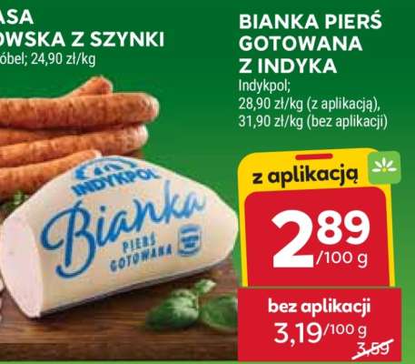 Bianka pierś gotowana z indyka