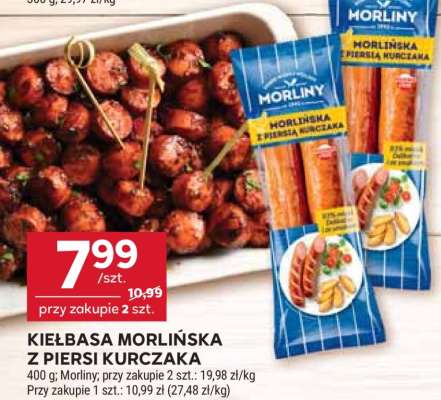 Kiełbasa morlińska z piersi kurczaka