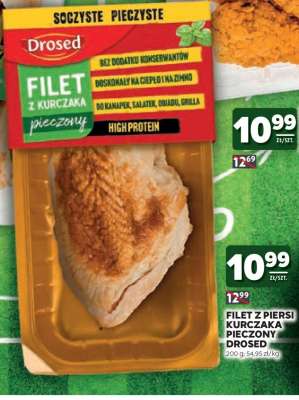 Filet z piersi kurczaka pieczony Drosed