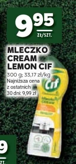 Mleczko Cream Lemon Cif