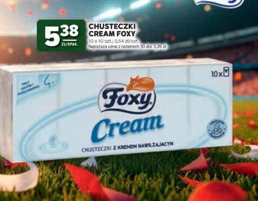 Chusteczki Cream Foxy
