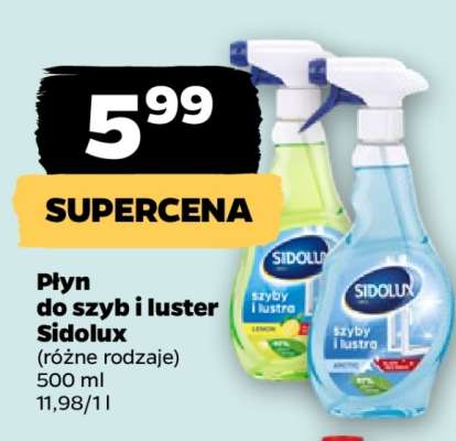 Płyn do szyb i luster Sidolux