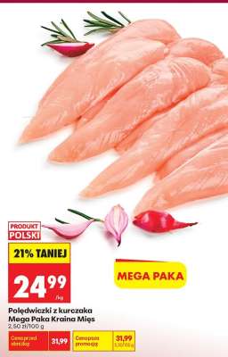 Polędwiczki z kurczaka Mega Paka Kraina Mies