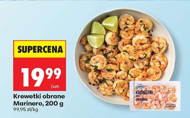 Krewetki obrane Marinero, 200 g