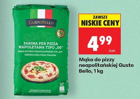 Mąka do pizzy neapolitańskiej Gusto Bello 1 kg