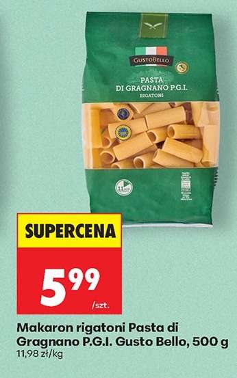 Makaron rigatoni Pasta di Gragnano P.G.I. Gusto Bello 500 g