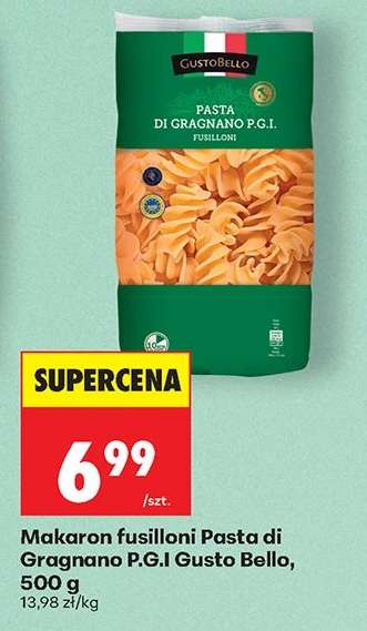 Makaron fusilloni Pasta di Gragnano P.G.I Gusto Bello, 500 g