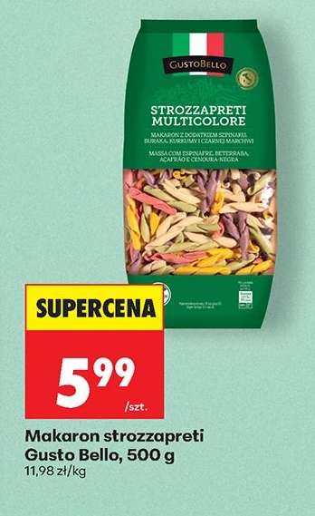 Makaron strozzapreti Gusto Bello, 500 g