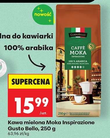 Kawa mielona Moka Inspirazione Gusto Bello, 250 g