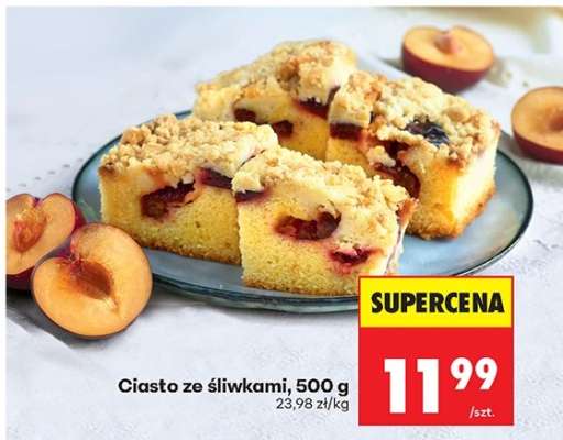 Ciasto ze śliwkami 500 g