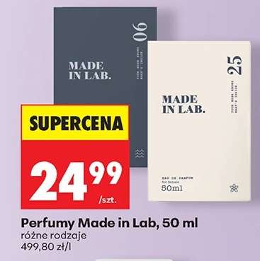 Perfumy Made in Lab, 50 ml