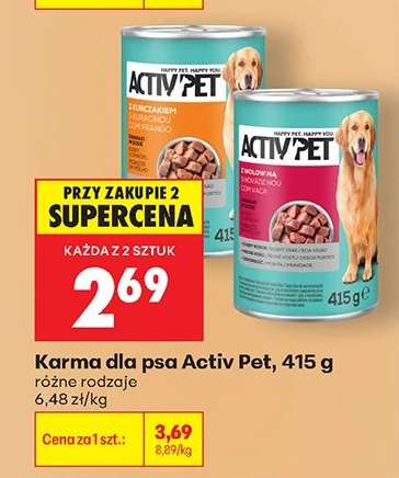 Karma dla psa Activ Pet, 415 g
